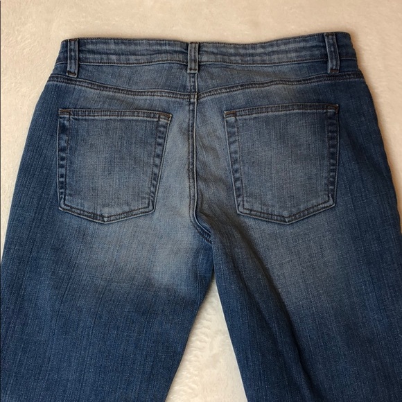 Eileen Fisher straight leg ankle jeans - Picture 8 of 8
